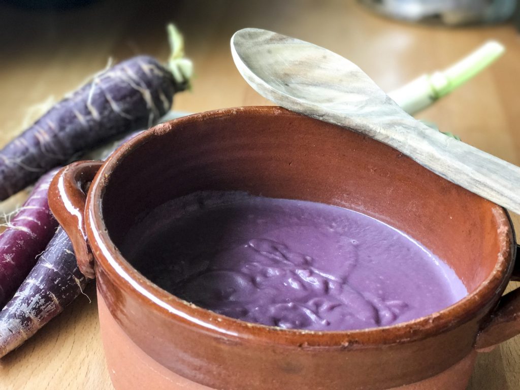 CREMA DE ZANAHORIAS Y SÉSAMO