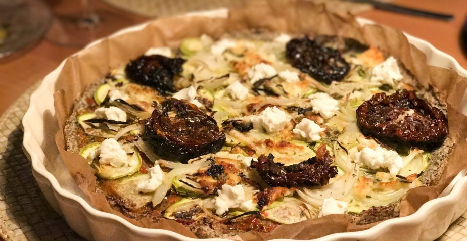 PIZZA DE SEMILLAS SIN GLUTEN