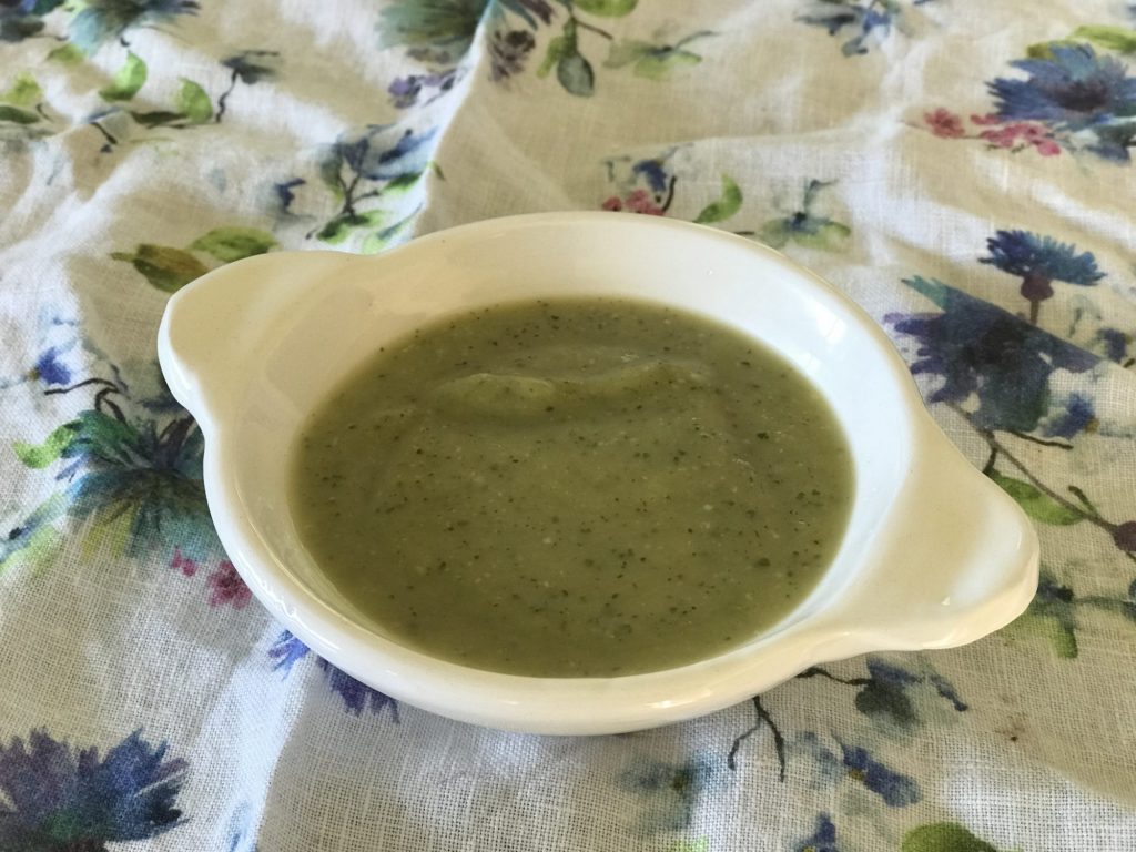 CREMA DE PEREJIL Y MENTA