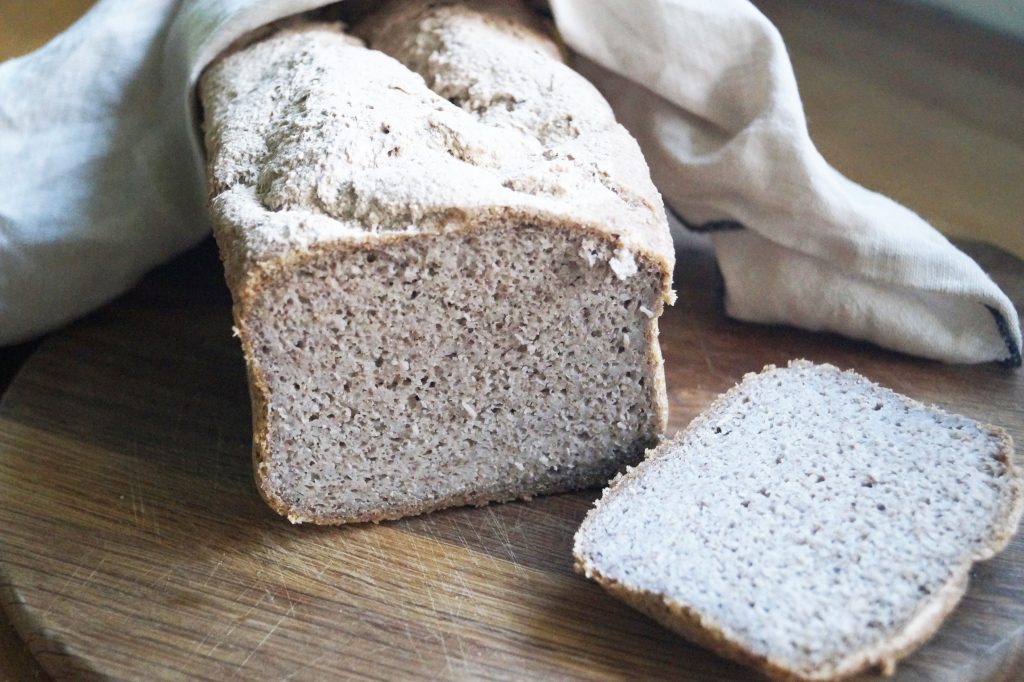 Pan de sarraceno sin levadura